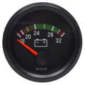 VDO Cockpit Vision Voltmeter 18-32V 52mm 24V gauge